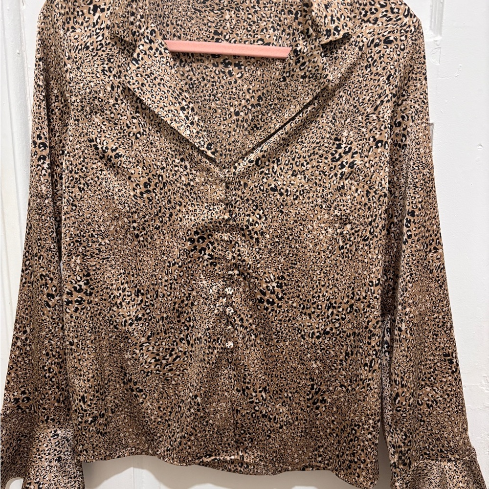 Express Animal Print Blouse